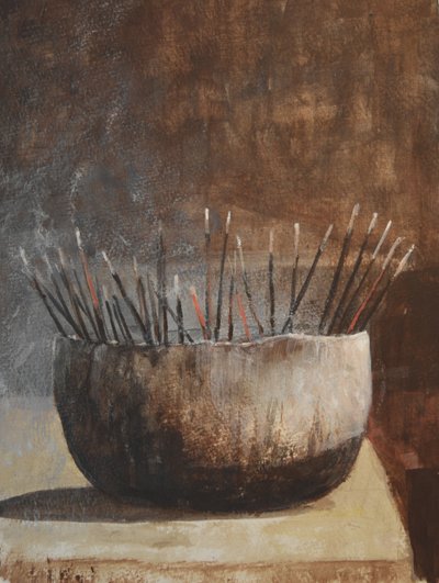 Incense Sticks 2 by Lincoln Seligman
